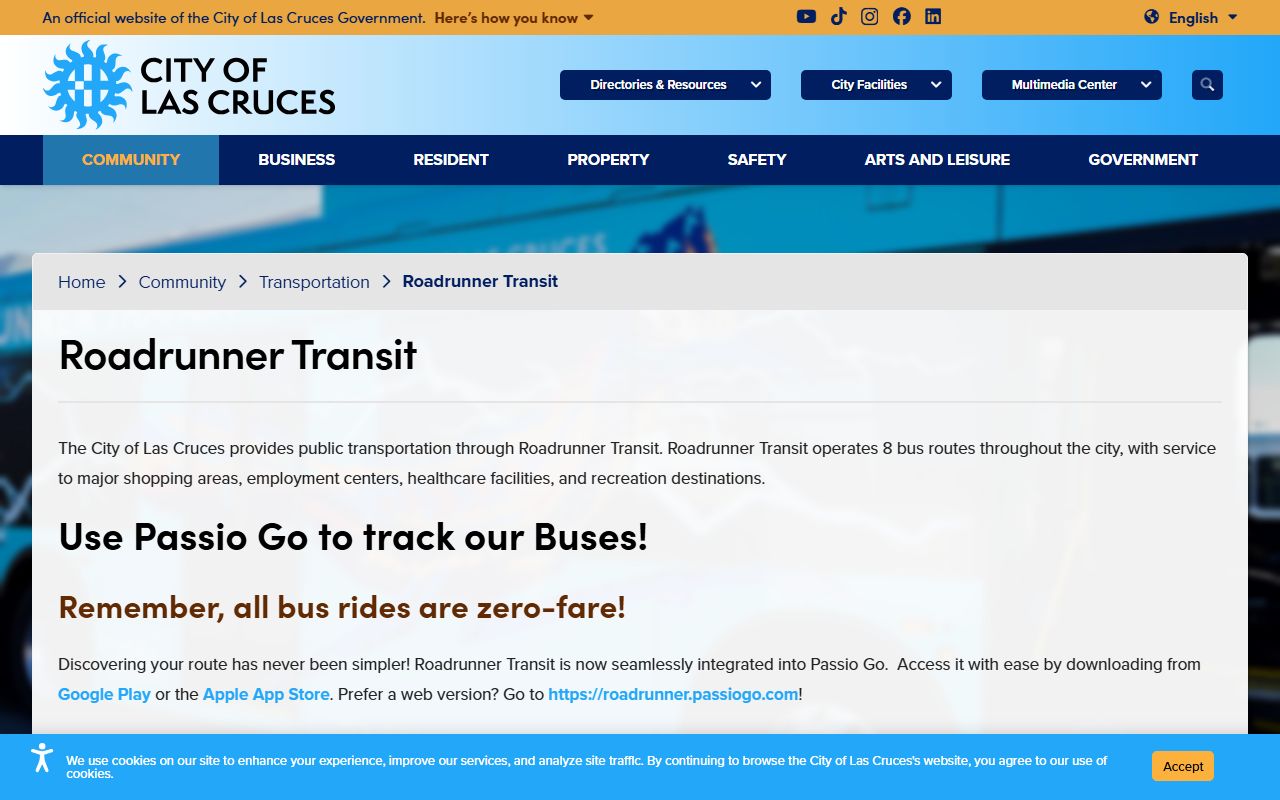 Doña Ana County court records Roadrunner Transit information