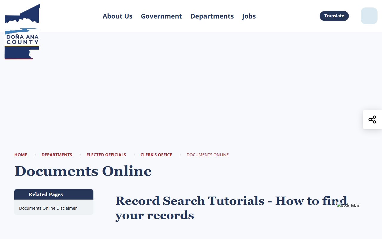 Doña Ana County marriage records Documents Online page